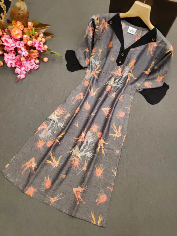 VF Western 2 Casual Wear Rayon Kurti